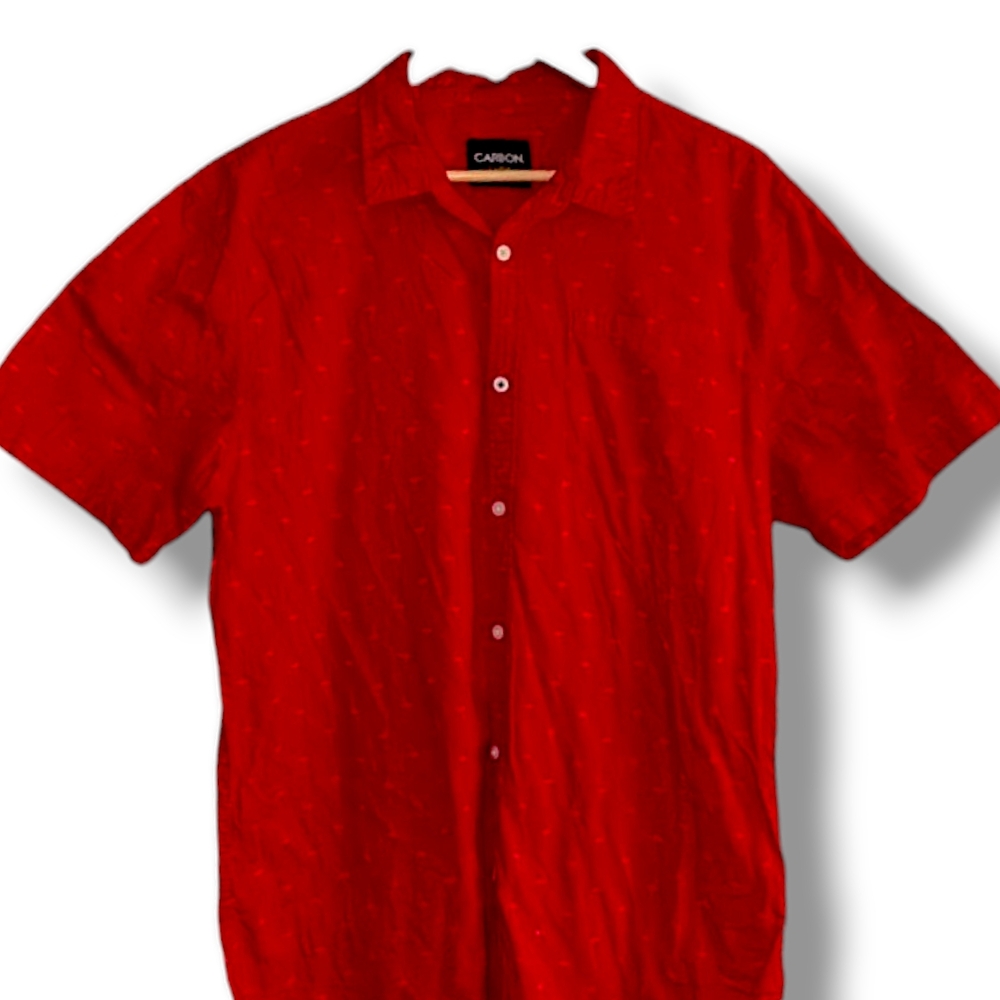 Carbon Men's Red Shirt